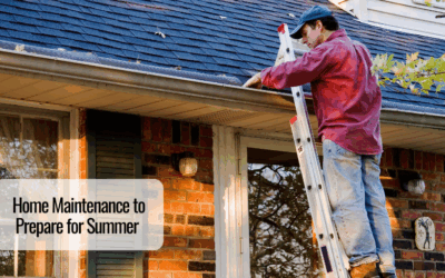 Home Maintenance to Prepare Your Home for Summer